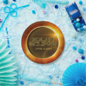 Assiettes En Carton Éclipse solaire (Fête)