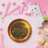 Assiettes En Carton Éclipse solaire (Fête)