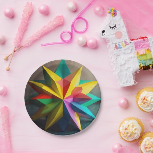 Assiettes En Carton "Eco Elegance : Plaques de papier biodégradables" (Fête)