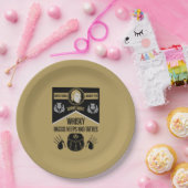 Assiettes En Carton Ecosse Burns Night (Fête)