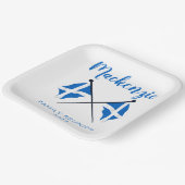 Assiettes En Carton Ecosse Drapeaux Famille Réunion (Angulaire)