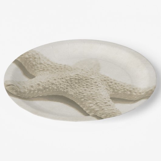 Assiettes En Carton Écre (Angle)