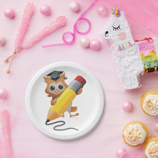 Assiettes En Carton Écriture de hibl (Fête)