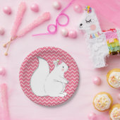 Assiettes En Carton Écureuil (Fête)