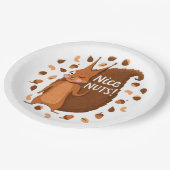 Assiettes En Carton Écureuil de noix croustillant 41 (Angle)