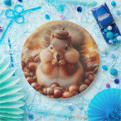 Assiettes En Carton Écureuil farci (Fête)