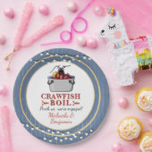 Assiettes En Carton Écuve BBQ Couple Shople Party (Fête)