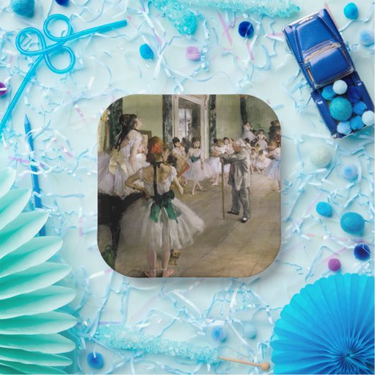 Assiettes En Carton Edgar Degas - Classe Danse (Fête)