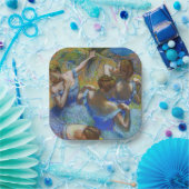 Assiettes En Carton Edgar Degas - Danseurs Bleus (Fête)