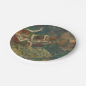 Assiettes En Carton Edgar Degas Quatre Danseurs Impressionniste (Angle)