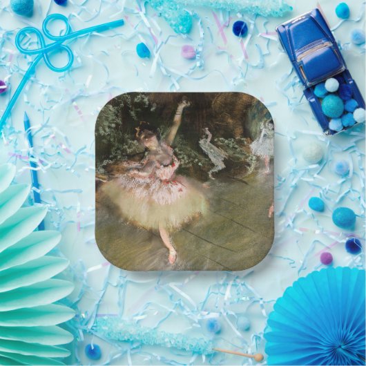 Assiettes En Carton Edgar Degas - The Star 1878 (Fête)