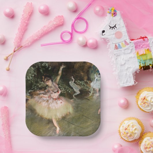 Assiettes En Carton Edgar Degas - The Star 1878 (Fête)