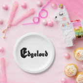 Assiettes En Carton Edgelord (Fête)