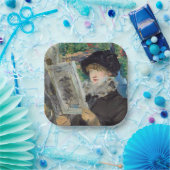 Assiettes En Carton Edouard Manet - Lecture Femme (Fête)