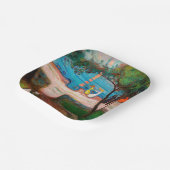 Assiettes En Carton Edvard Munch - Danse sur la plage (Angulaire)