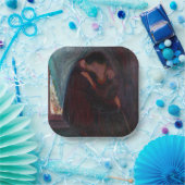 Assiettes En Carton Edvard Munch - Le baiser (Fête)