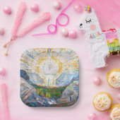 Assiettes En Carton Edvard Munch - Le Soleil 1912 (Fête)