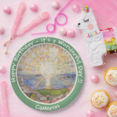 Assiettes En Carton Edvard Munch Le Soleil (Solen) - Articles de fête (Fête)