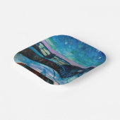 Assiettes En Carton Edvard Munch - Nuit étoilée 1922 (Angulaire)