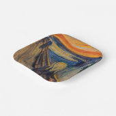Assiettes En Carton Edvard Munch - The Scream 1893 (Angulaire)