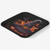 Assiettes en carton Eerie Echoes (Angulaire)