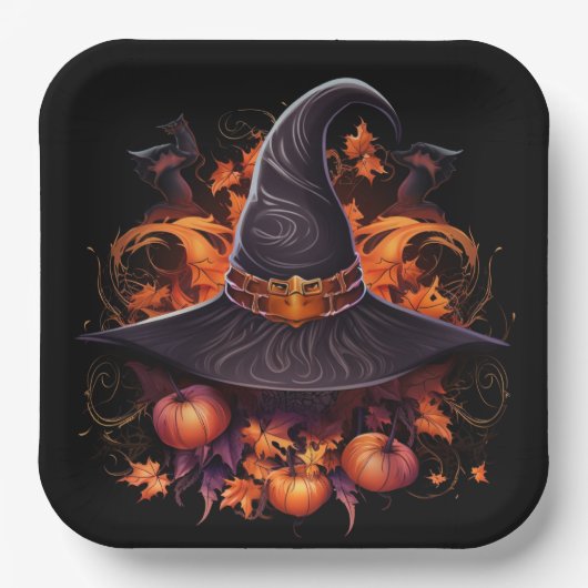 Assiettes en carton Eerie Echoes (Recto)