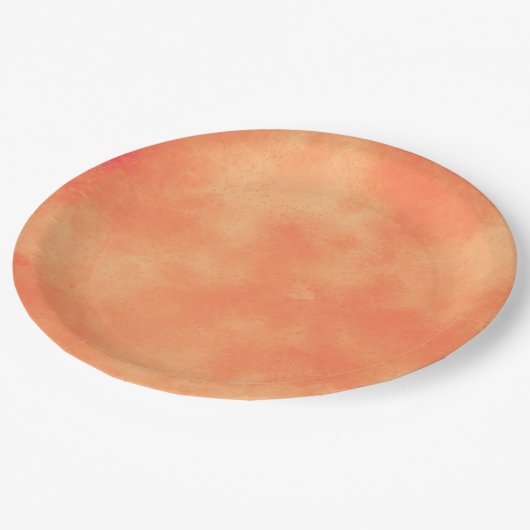 Assiettes En Carton Effet nuage de tempête élégant Tropical (Angle)