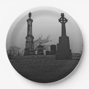 Assiettes En Carton Éffrayant