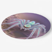 Assiettes En Carton Effrayant Araignée en 3D, (Angle)