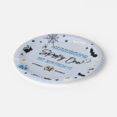 Assiettes En Carton ÉFFRAYANT ! Boys Halloween 1er fête d'anniversaire (Angle)