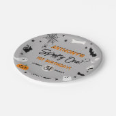 Assiettes En Carton ÉFFRAYANT ! Fête du 1er anniversaire d'Halloween (Angle)