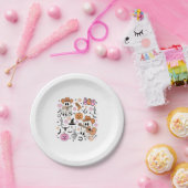 Assiettes En Carton Éffrayant Ghost Cowboy Cute Halloween Boo Western (Fête)