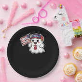 Assiettes En Carton Éffrayant, Halloween, Trick Ou Voter, J'Obtiens To (Fête)