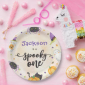 Assiettes En Carton Éffrayant Un Halloween 1er Anniversaire (Fête)