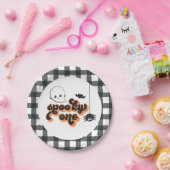 Assiettes En Carton Éffrayant Une Halloween 1er Anniversaire Plaques d (Fête)