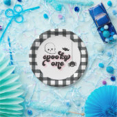 Assiettes En Carton Éffrayant Une Halloween 1er Anniversaire Plaques d (Fête)