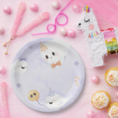 Assiettes En Carton Éffrayante Halloween mignonne Fête d'anniversaire (Fête)
