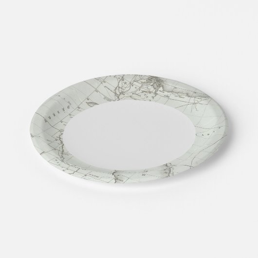 Assiettes En Carton Égypte et Palestine (Angle)