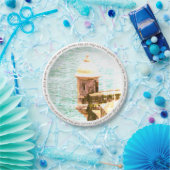 Assiettes En Carton EL Morro : Viejo partie de San Juan, Porto Rico (Fête)