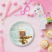 Assiettes En Carton EL Morro : Viejo partie de San Juan, Porto Rico (Fête)