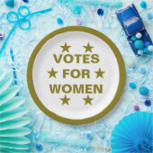 Assiettes En Carton Élections pour les femmes suffrage (Fête)