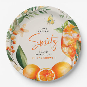 Assiettes En Carton Élégant amour à la Fête des mariées du premier Spr