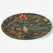 Assiettes En Carton Élégant colibri romantique boho chic (Angle)