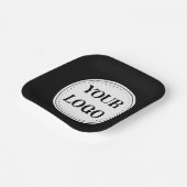 Assiettes En Carton Élégant, contemporain, poli et personnalisable. (Angulaire)