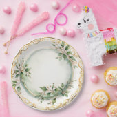 Assiettes En Carton Élégant Dîner De Vacances (Fête)