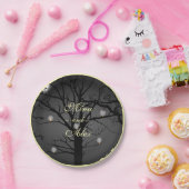 Assiettes En Carton Élégant Enchanted Forest Gothique (Fête)