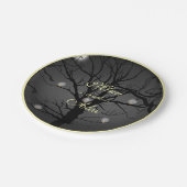 Assiettes En Carton Élégant Enchanted Forest Gothique (Angle)