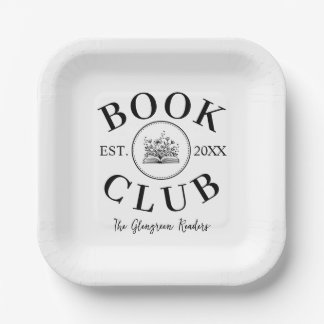 Assiettes En Carton Élégant événement personnel des membres du club de