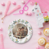 Assiettes En Carton Elegant Floral Design Party Paper Plate (Fête)