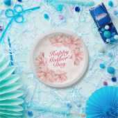 Assiettes En Carton Elégant Happy Mère's Day Cadre Plaque papier (Fête)